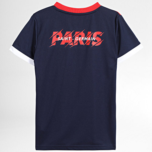Ensemble Tee Shirt Et Short Jogging Enfant P15067C Bleu Marine