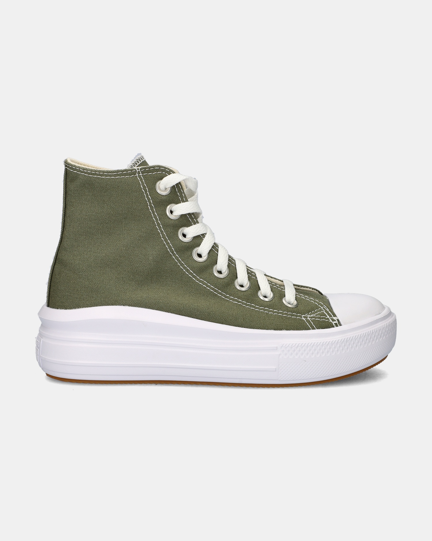Converse Chuck Taylor All Star Move Platform Hoge sneakers  - groen