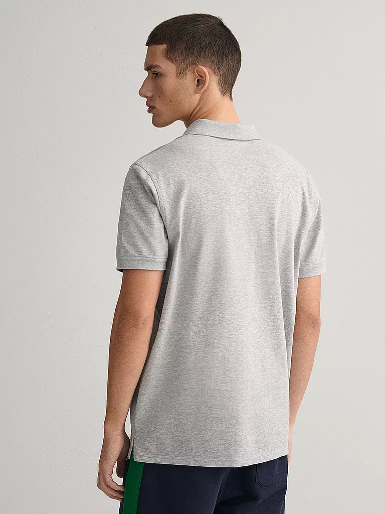 GANT Polohshirt hellgrau