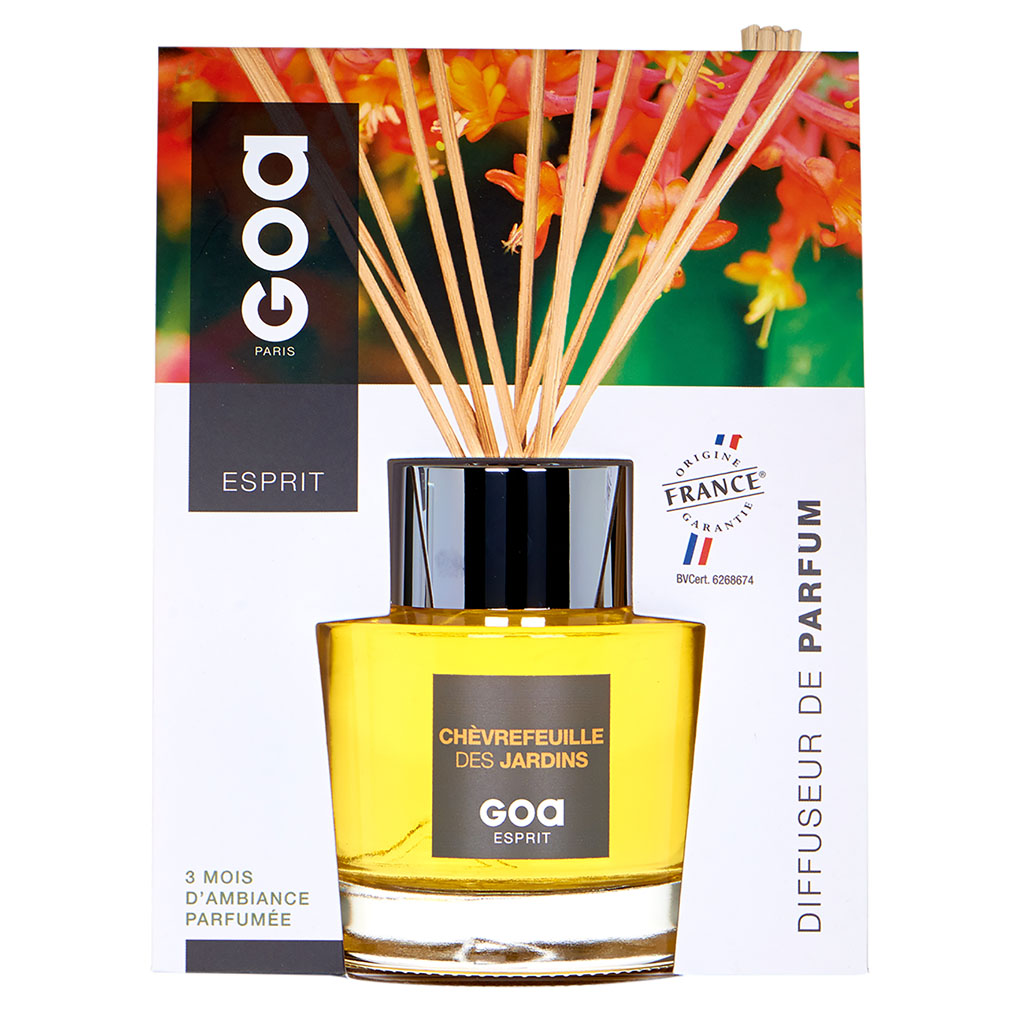 Diffuseur de parfum Esprit Chèvrefeuille des jardins 200ml - GOA