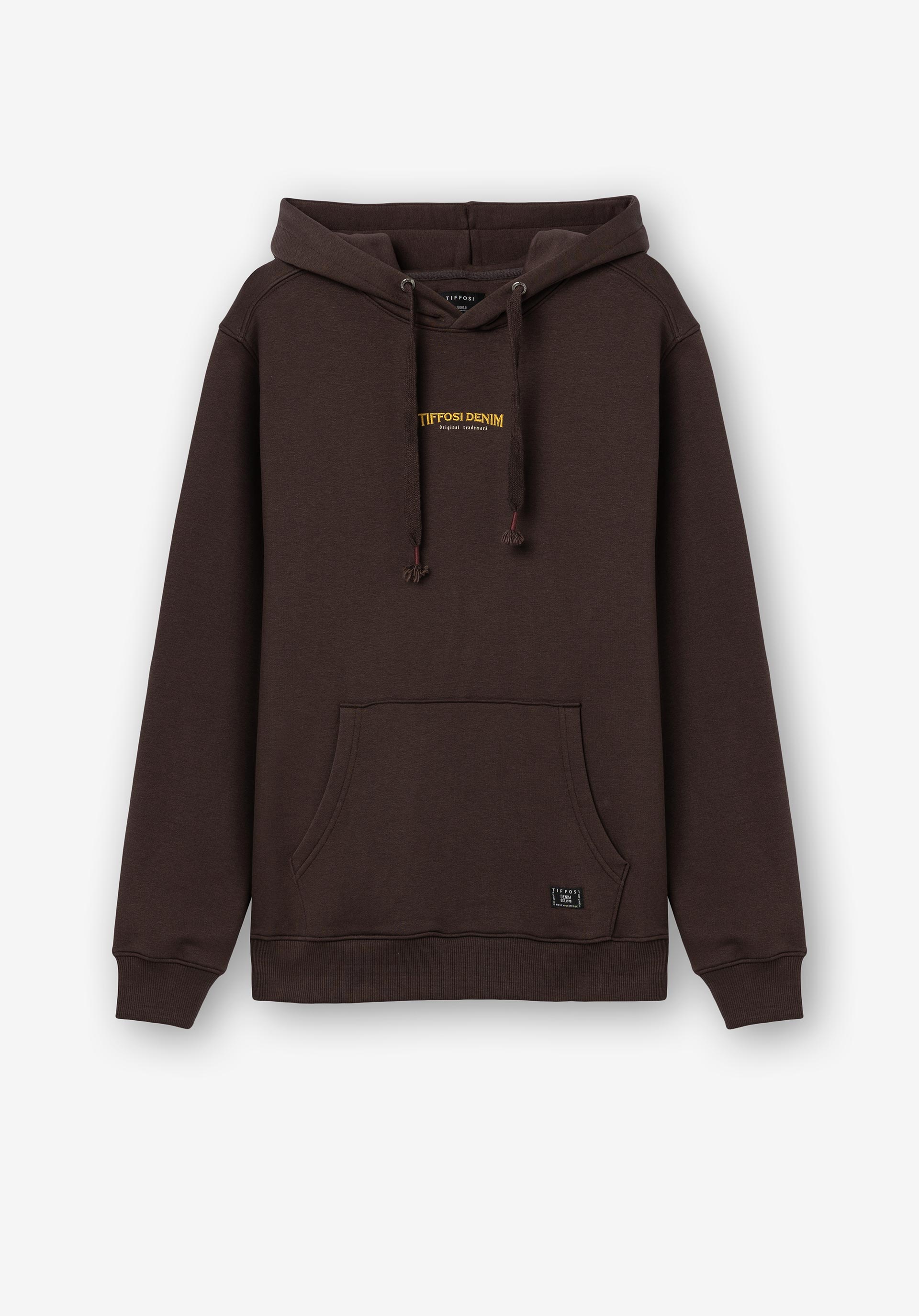 Hoodie com Estampado nas Costas
