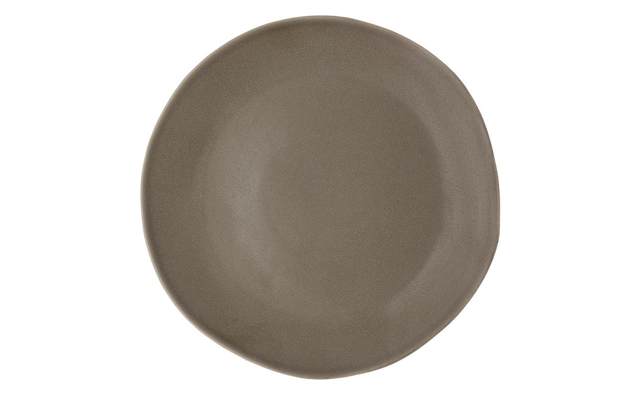 Speiseteller Shoku Ø 27 cm, 6 Stück, Braun<br>Essteller-Set