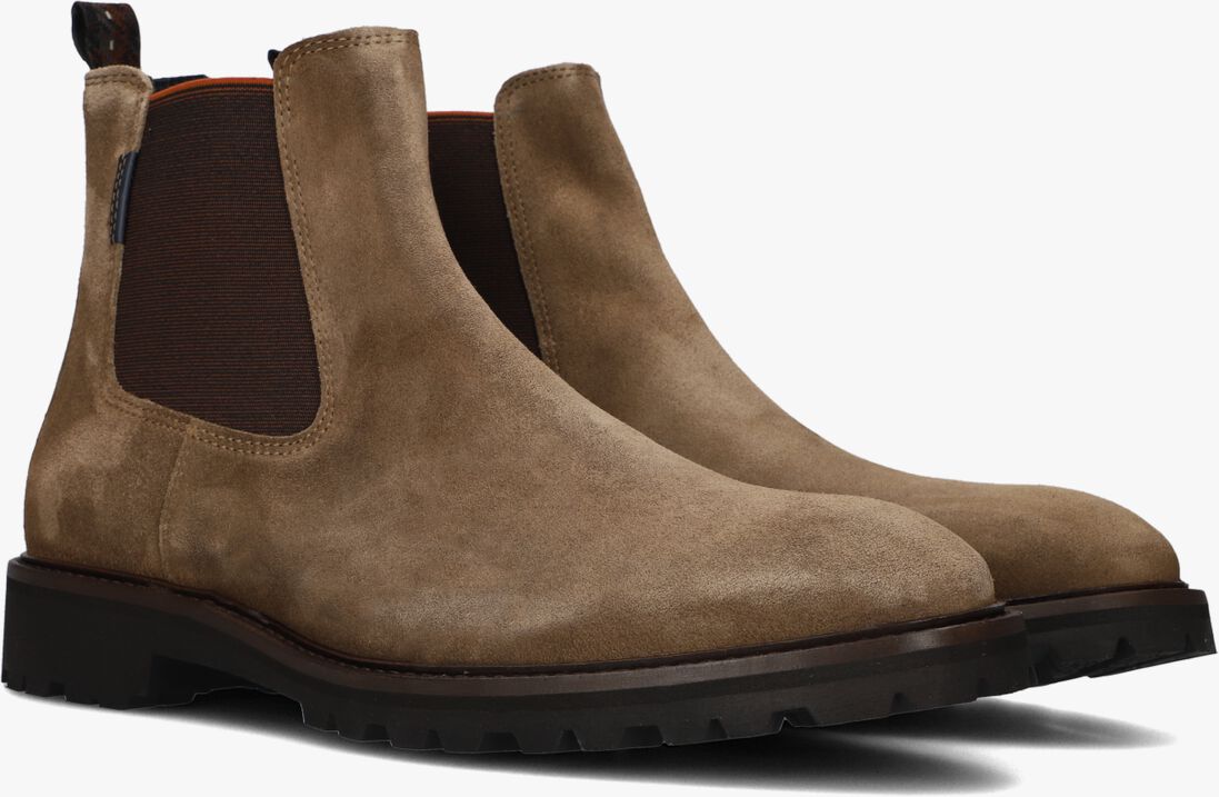 FLORIS VAN BOMMEL cognac floris van bommel chelsea boots sfm-60018