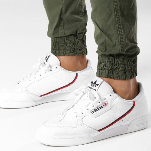 Pantalon Cargo Slim Fit Jerry Vert Kaki