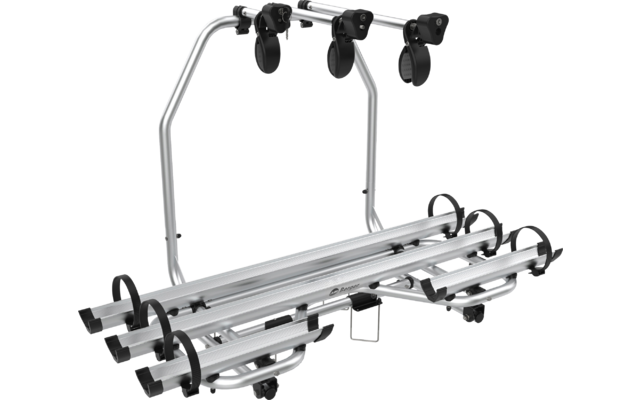 Berger Premium XL Deichsel Fahrradträger für 2/3 Fahrräder, E-Bike geeignet