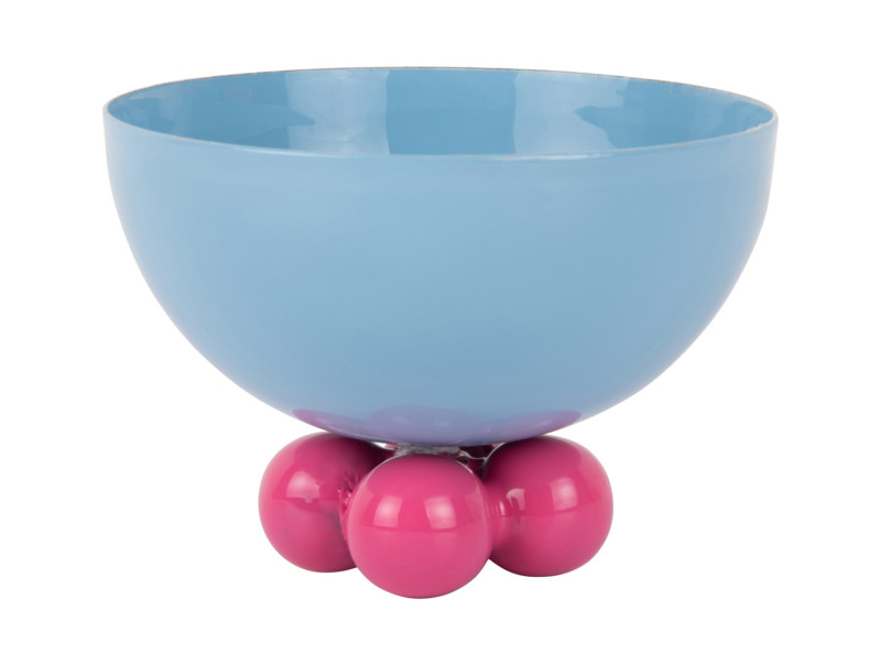 Bowl Double Funky Small PT4250LB Soft blue & bright pink
