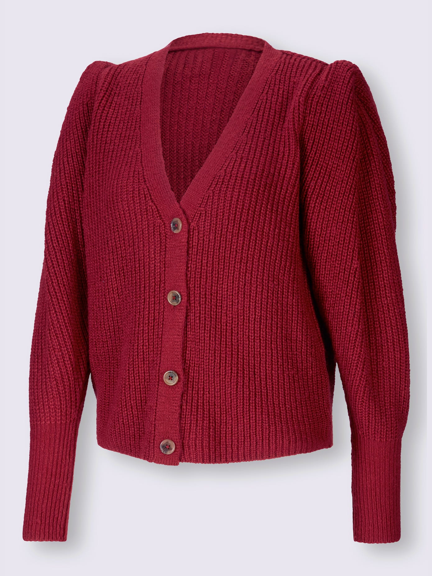 Veste en tricot manches extravagantes