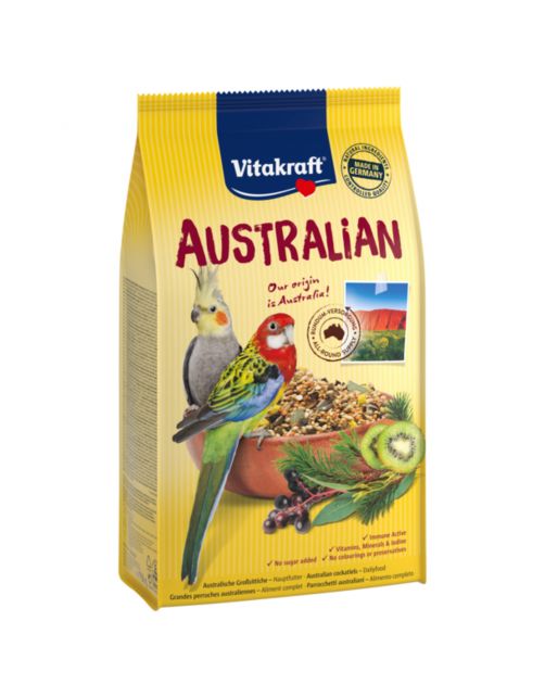 Vitakraft Australian Valkparkietenvoer - Vogelvoer - 750 g
