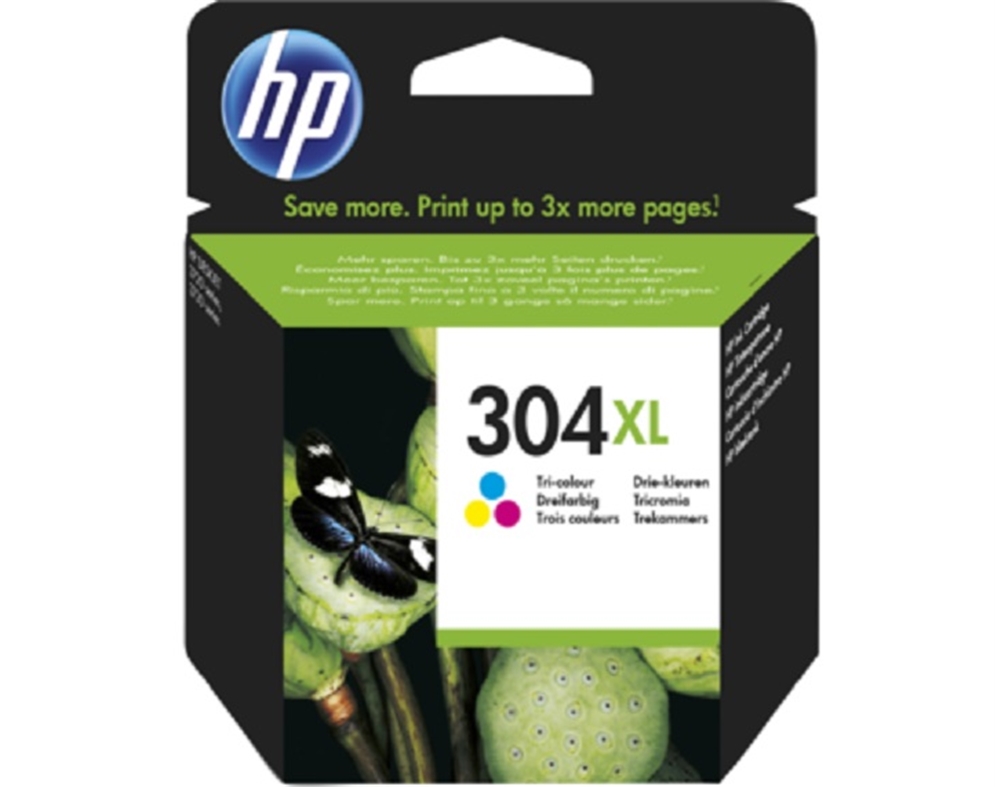 TINTEIRO ORIGINAL HP N9K07AE#301 TRI 304XL