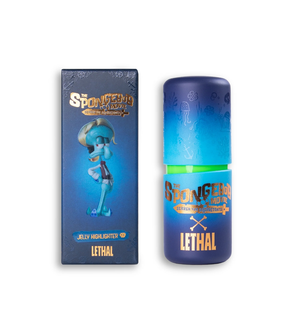 Lethal Cosmetics - *The SpongeBob* - Iluminador em bastão de gelatina - Squidward