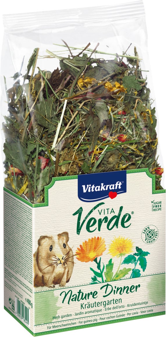 Vitakraft caviavoer Vita Verde Nature Dinner 400 g