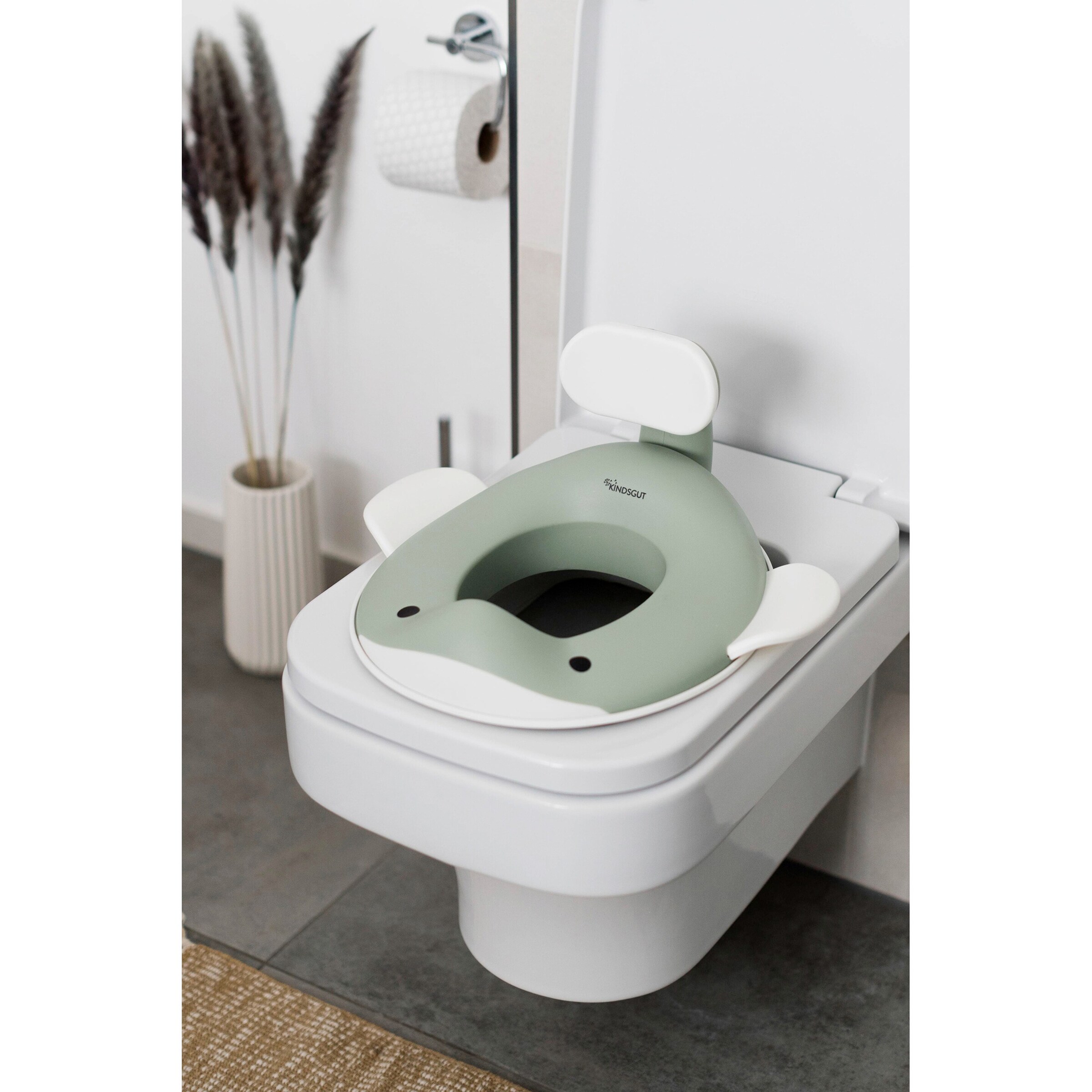 Kindsgut Toilettensitz Wal pistazie
