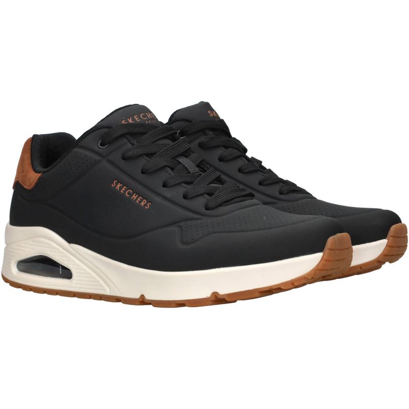 Skechers Uno Suited on Air Sneakers Zwart Heren