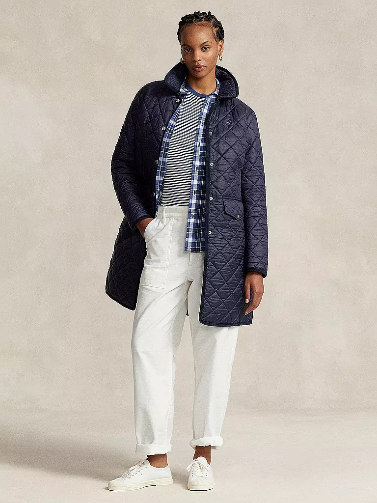 POLO RALPH LAUREN Steppmantel dunkelblau