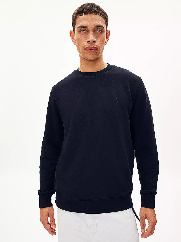 ARMEDANGELS Sweater BAARO COMFORT dunkelblau
