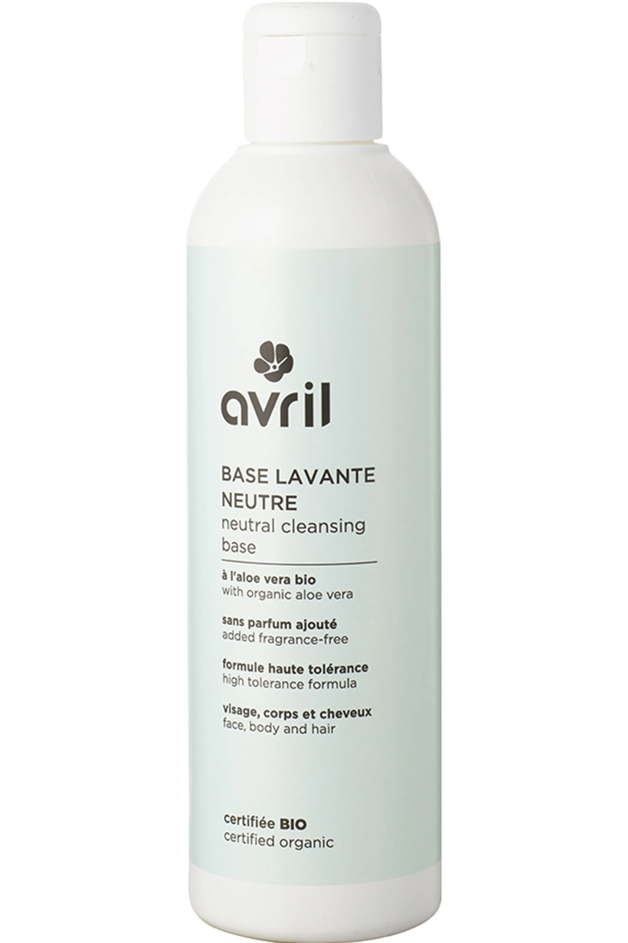 Avril Base lavante neutre bio-240 ml
