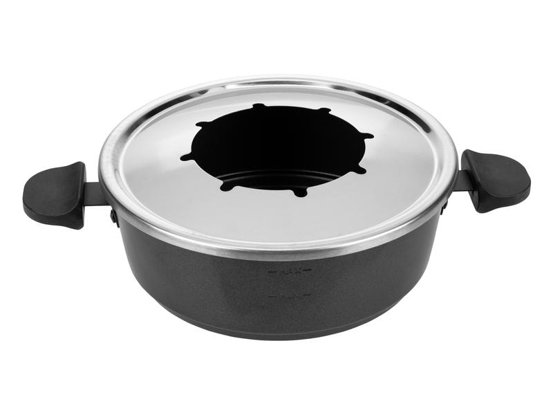 FURBER Fondue-Set Tasty Für Fondue Chinoise oder Schokoladenfondue
