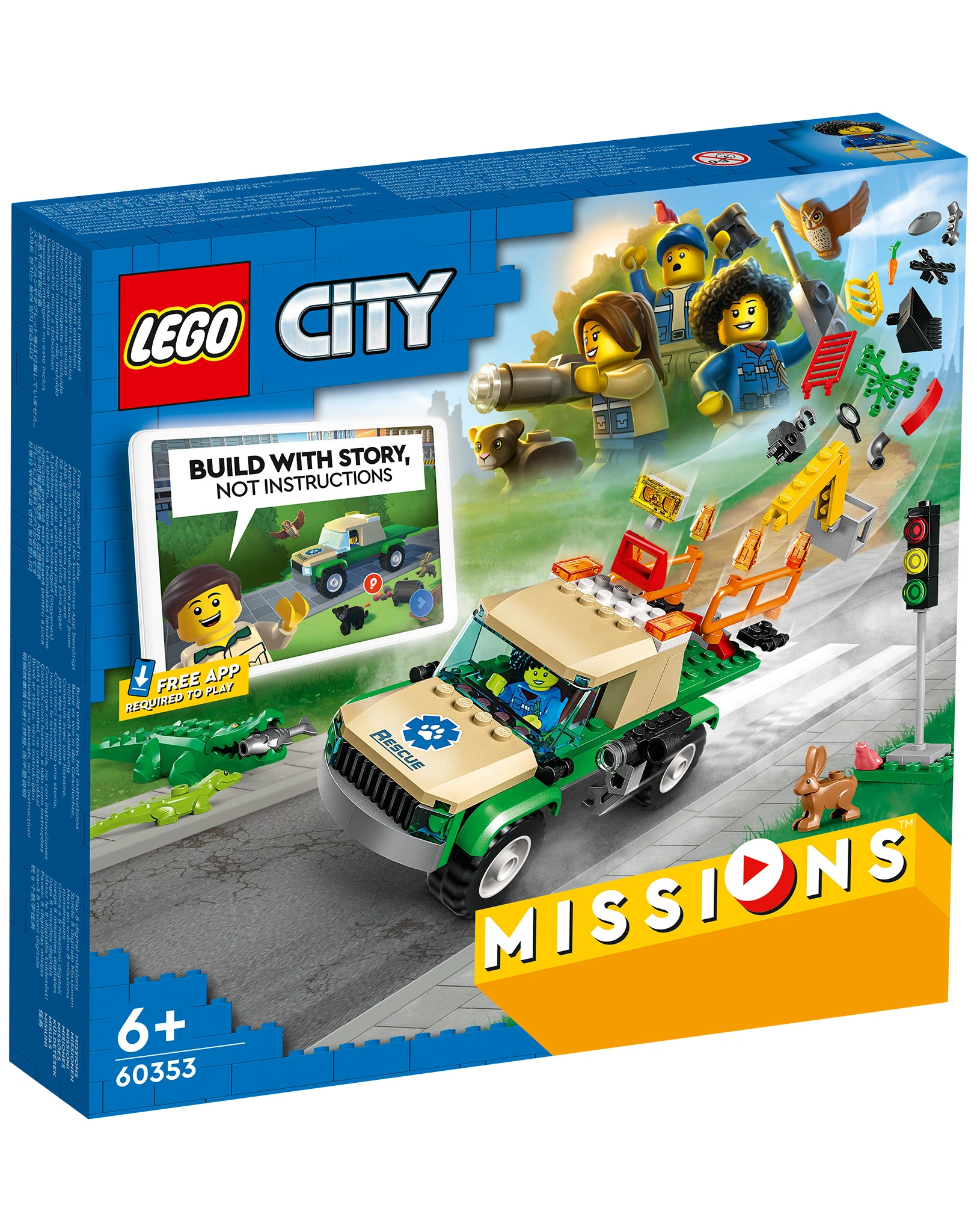 LEGO® City 60353 Tierrettungsmissionen