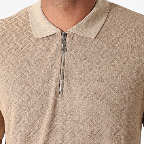 Polo Manches Courtes PL-02 Beige
