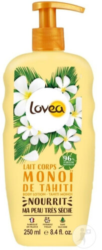 Lovea Lait Corps Monoï De Tahiti 250ml