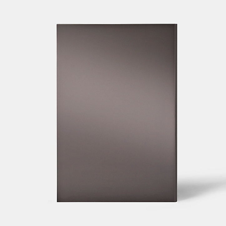 Joue de finition caisson bas Goodhome Stevia et Garcinia Gris anthracite H. 90 cm x l. 61 cm x Ep. 18 mm