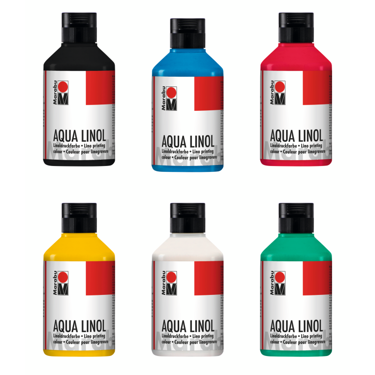 Marabu Linoldruckfarbe Aqua
