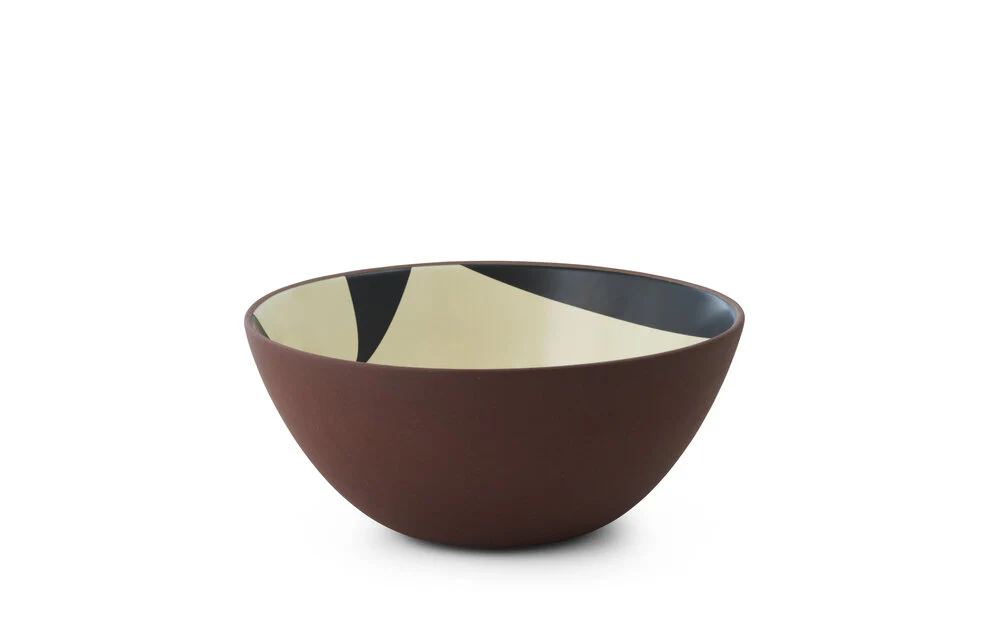 Normann Copenhagen  Line skål, Red Clay - Ø23