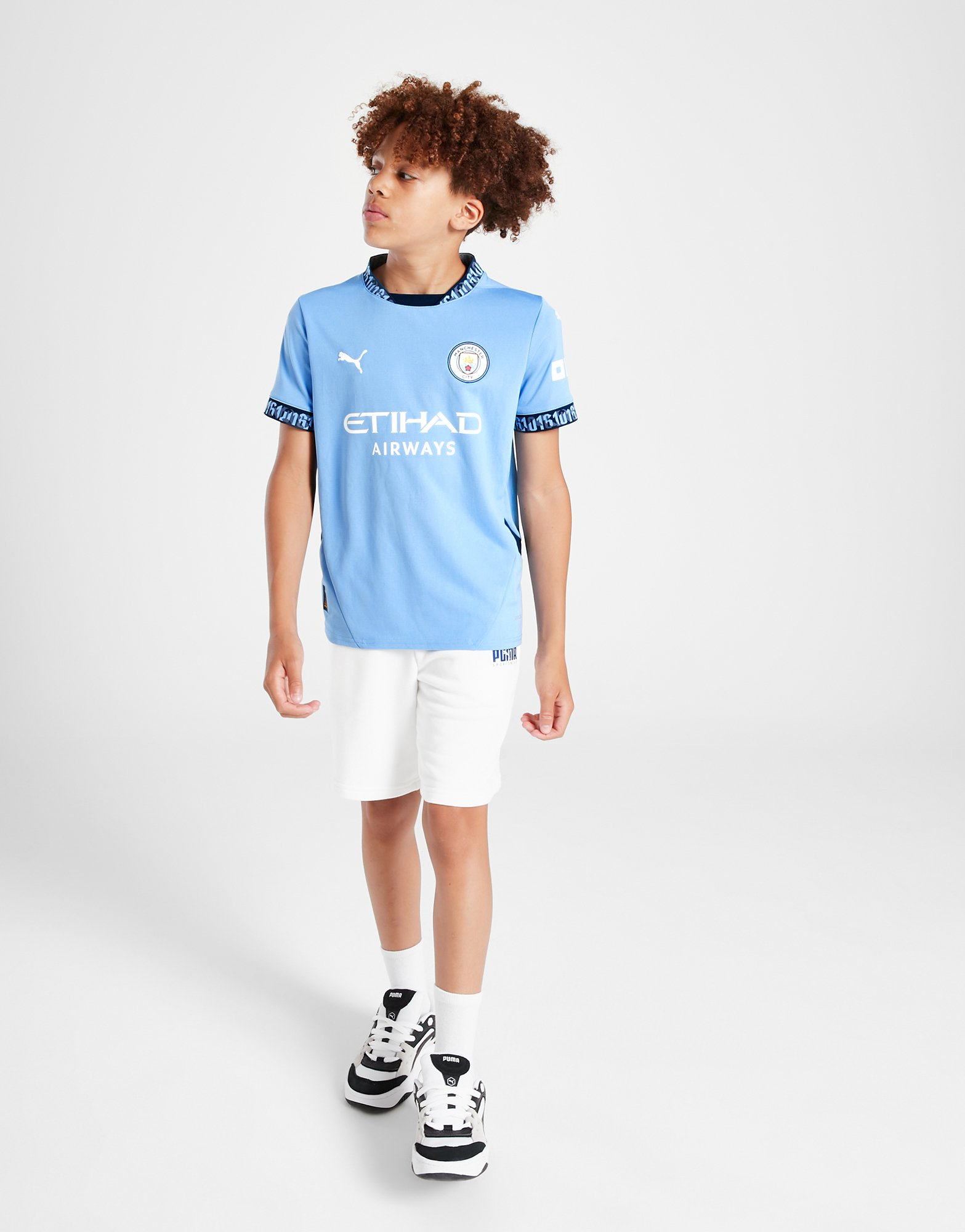 Puma Maillot Domicile Manchester City FC 24/25 Haaland#23 Junior