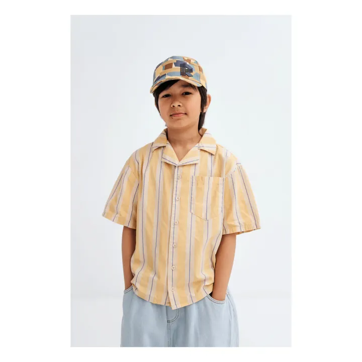 Repose AMS Chemise Coton Bio Boxy | Jaune
