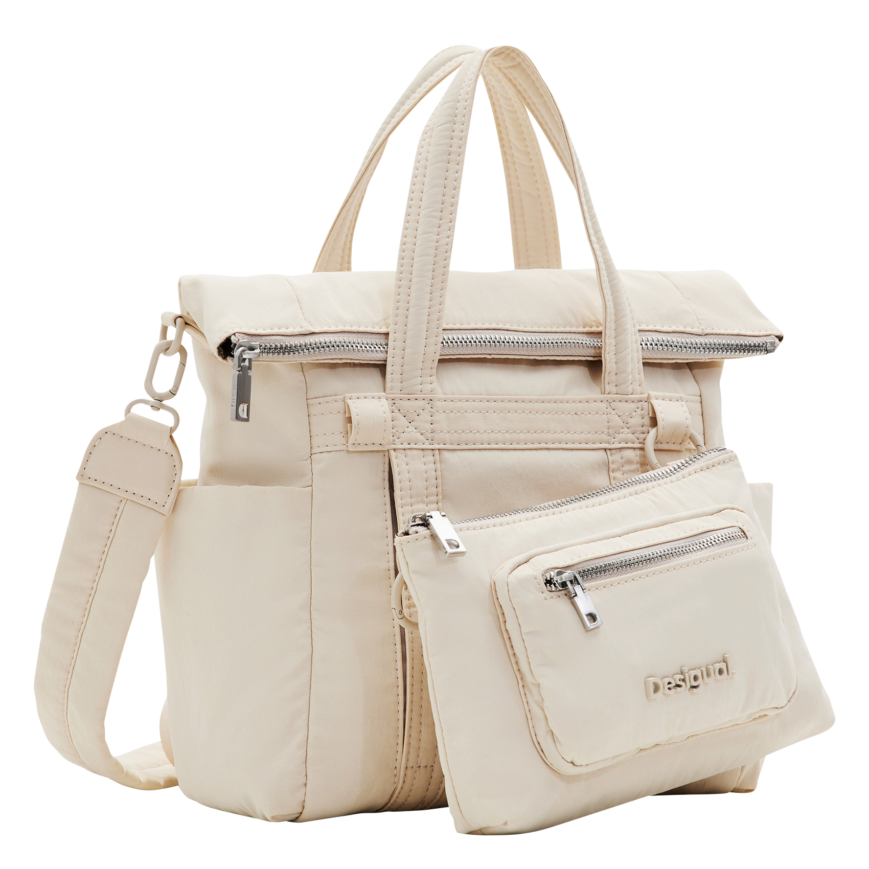 Petit sac à dos convertible| Blanc