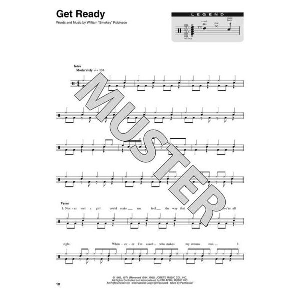 Hal Leonard Drum Play-Along Motown