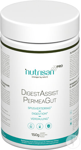 Nutrisan Pro DigestAssist PermeaGut Digestion Poudre Pot 150g