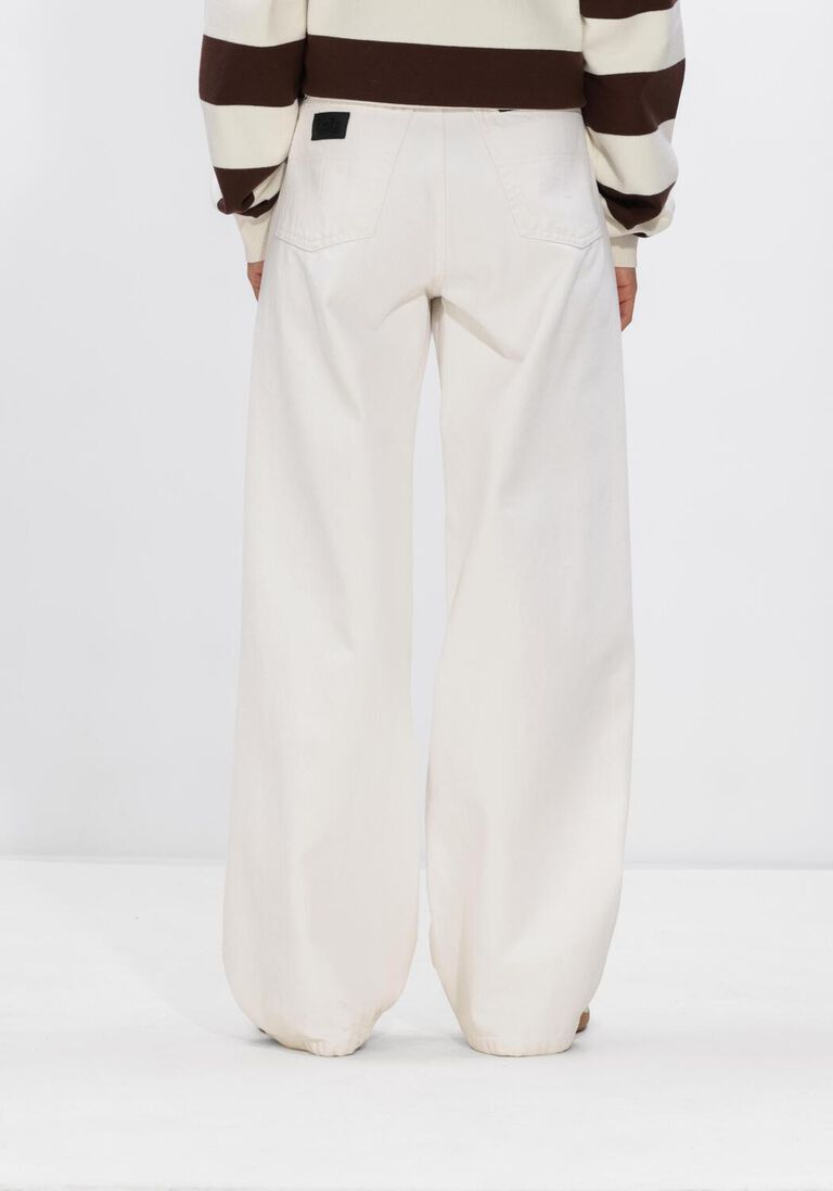 witte lois jeans wijde broek skater loose z
