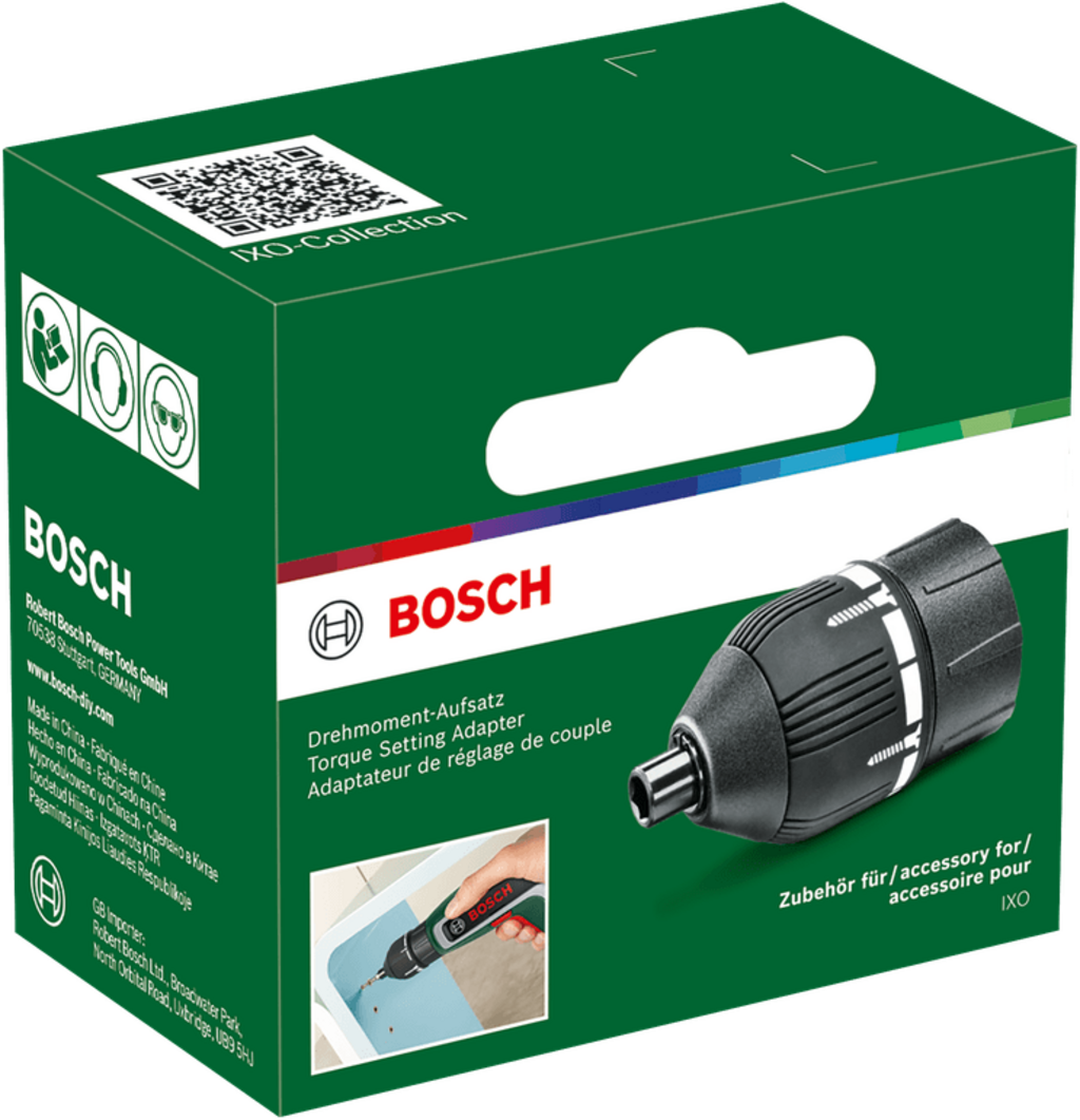 Bosch Home & Garden  IXO Drehmomentaufsatz    Zubehör für filigrane Arbeiten