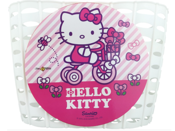 Bike Fashion Børnecykelkurv, Hello Kitty