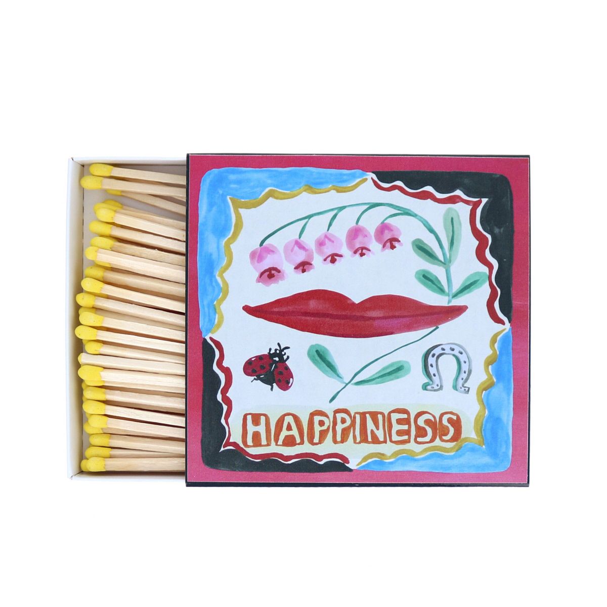 Boîte de grandes allumettes happiness Bazartherapy