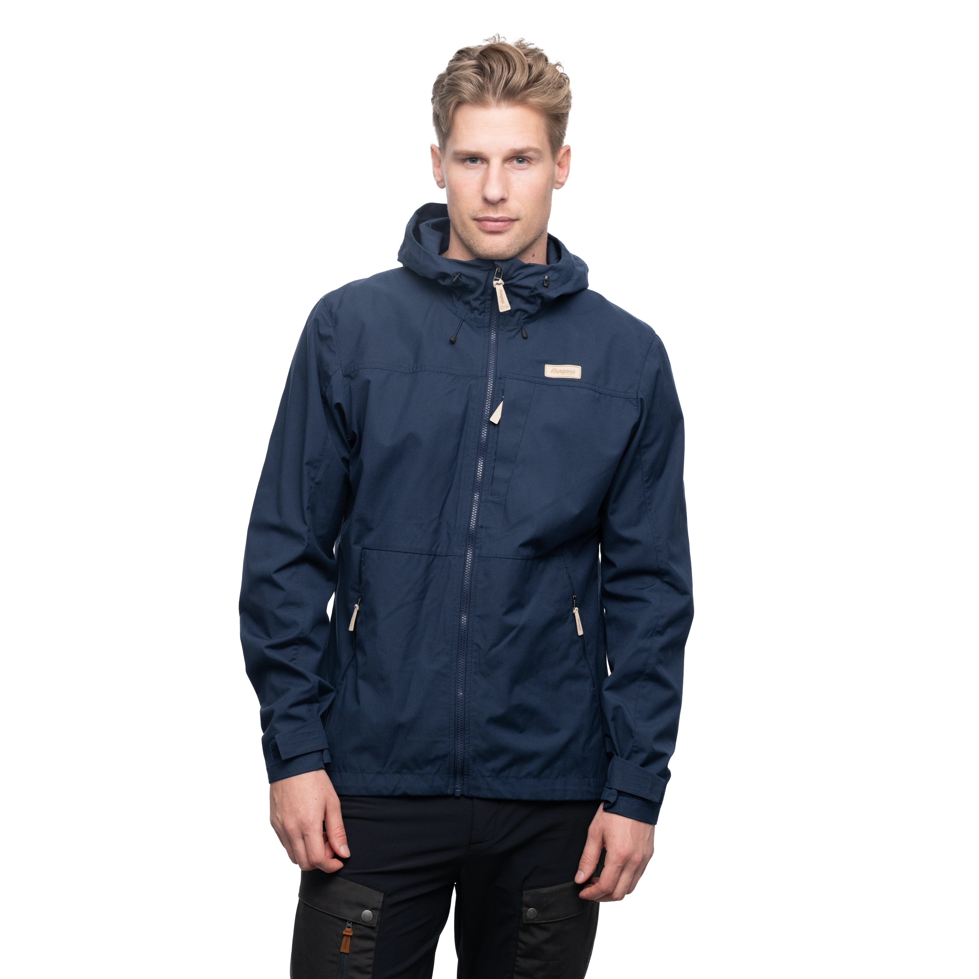 Nordmarka Leaf Light Wind Jacket Men Navy Blue