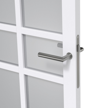 Arne & Bodil binnendeur ABE105 rook glas - extra wit afgelakt