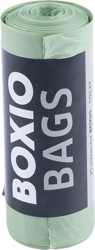 Boxio Bio Bags Kompostierbare Beutel 25 Stück für Trockentoilette 10 Liter