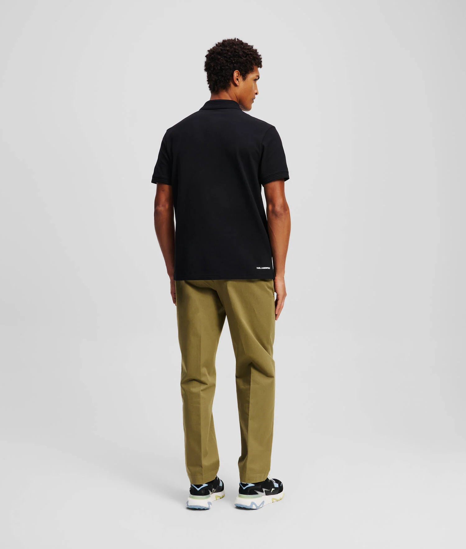 POLO KL MONOGRAM - Noir