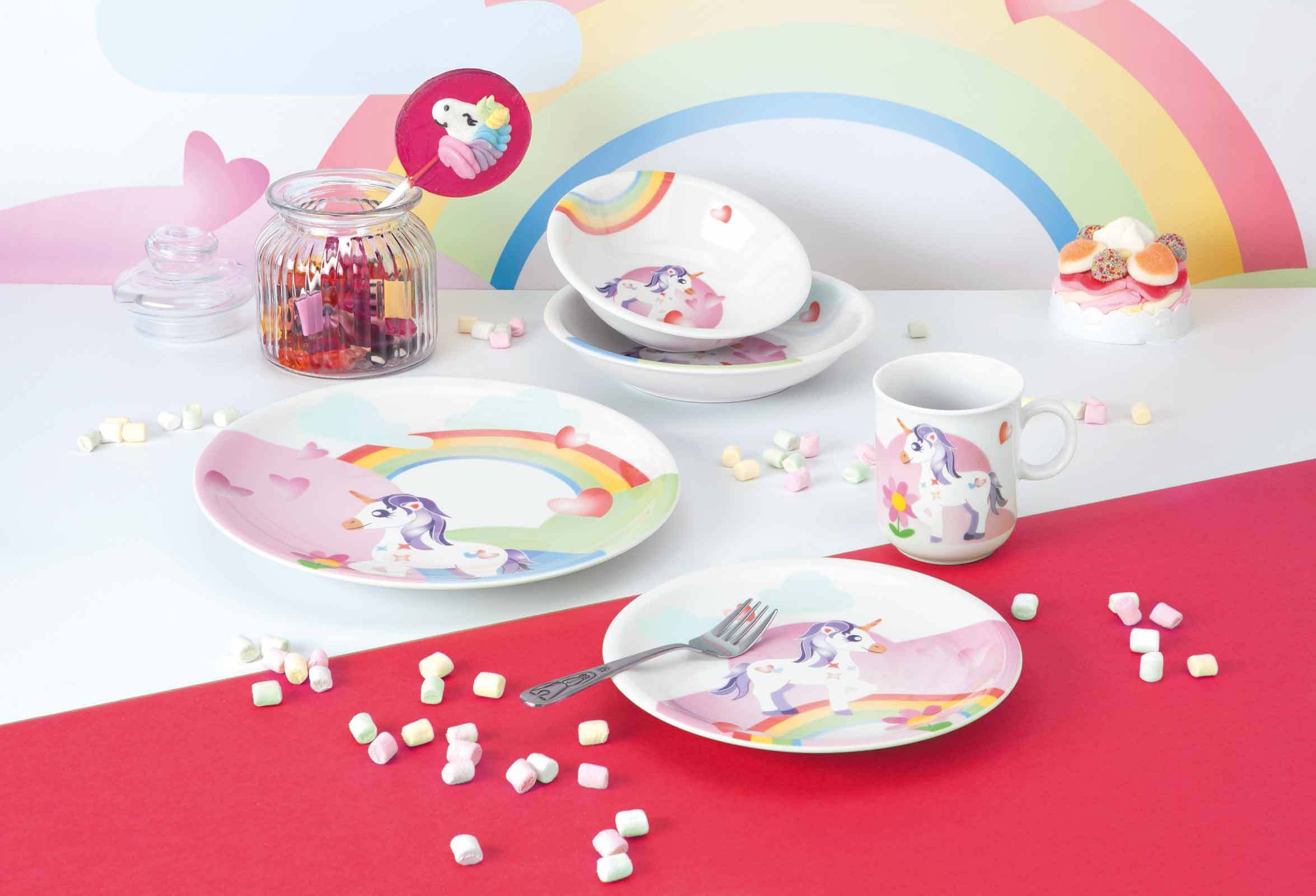Seltmann Weiden Kindergeschirr Set Compact Mein kleines Einhorn