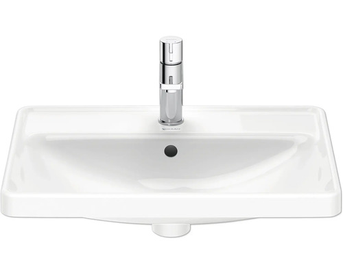 DURAVIT D-Neo inbouwwastafel 60 x 44 cm glanzend wit 0357600027