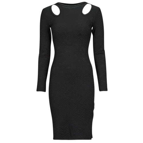 Guess - LS CN CLIO BODYCON DRESS - Noir