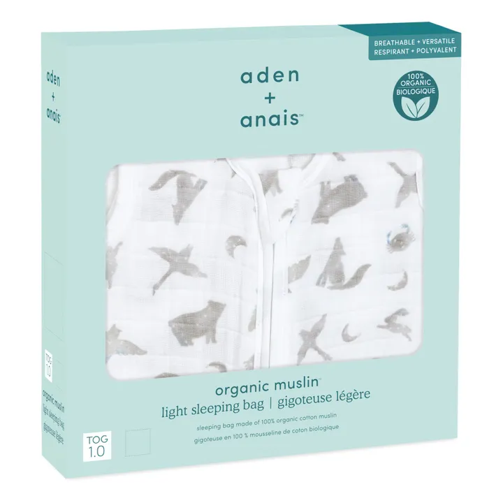 aden + anais Gigoteuse légère Map The Stars | Gris clair