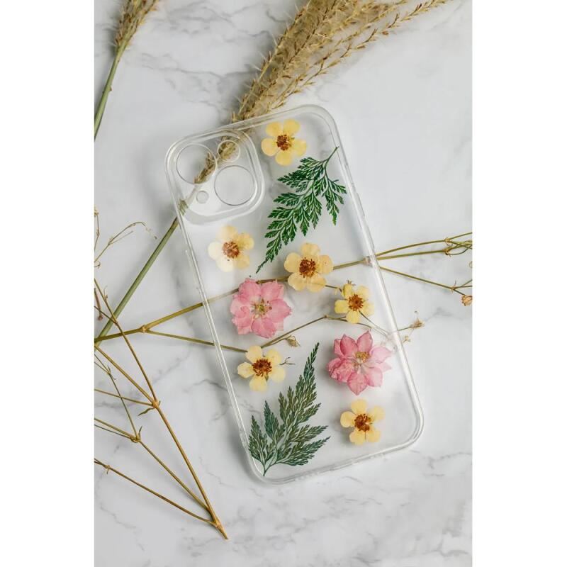 FLEURS SÉCHÉES PRÉSSÉES, Pochette de 10 pièces - Rose
