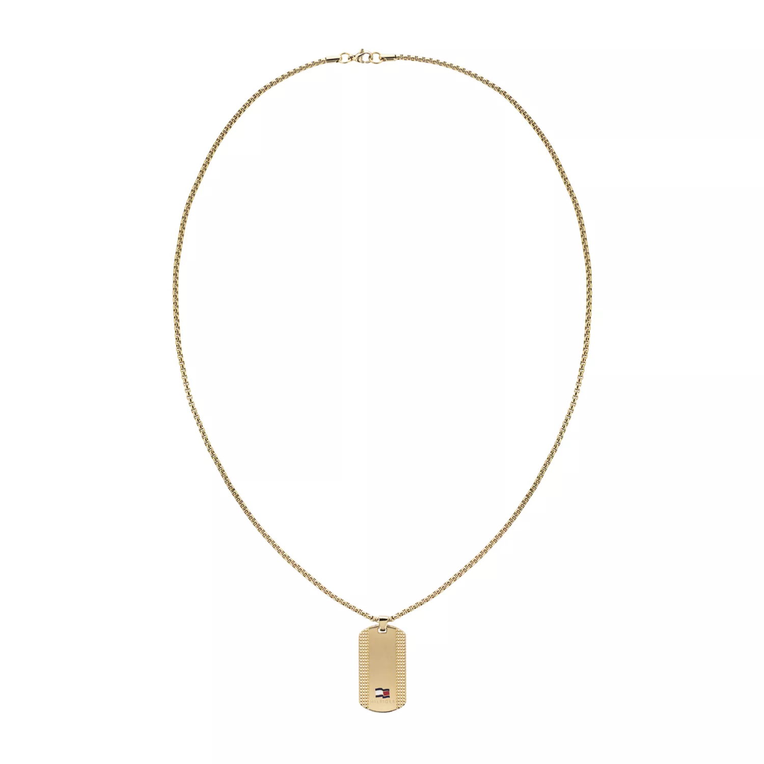 Tommy Hilfiger Tag Halskæde Rustfrit Stål 2790423