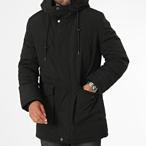 Parka Capuche Noir