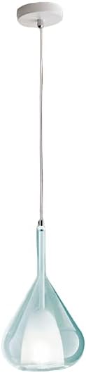 Fabas Luce Pendelleuchte LILA, E27, 1-flammig, IP20, azurblau