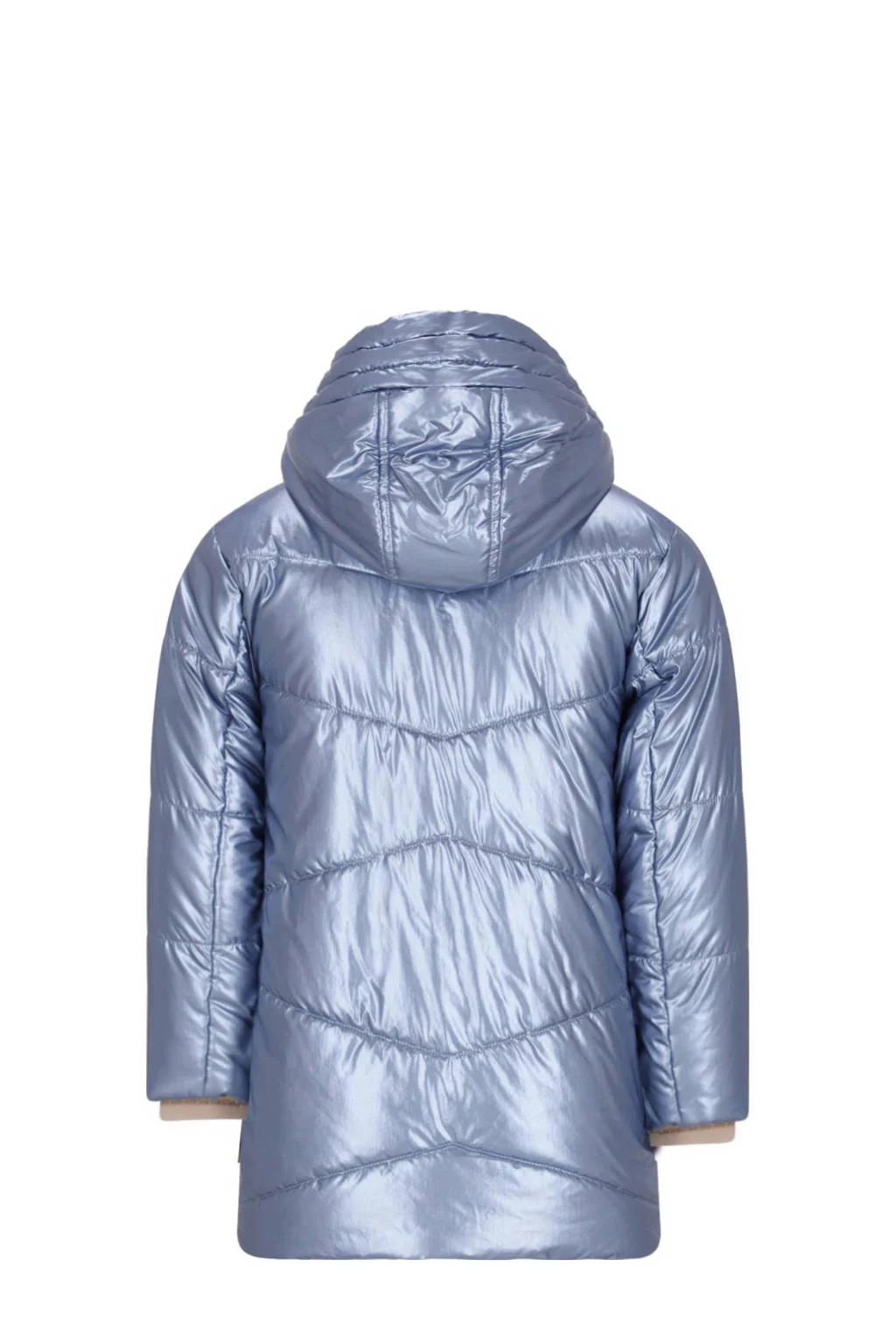 Like Flo gewatteerde jas blauw