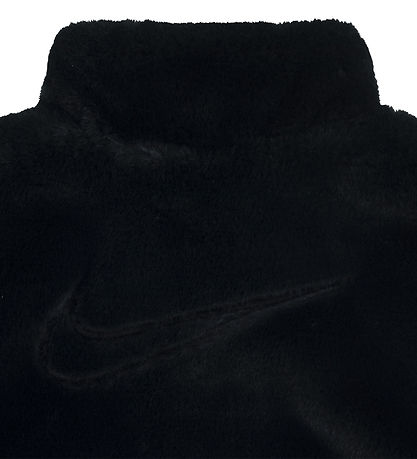 Nike Jacke - Soft & Cozy - Kunstpelz - Schwarz